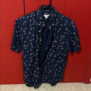 Button down party shirt.